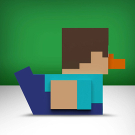Minecraft Tubbz PVC Figure Steve 1st Edition 10 cm  