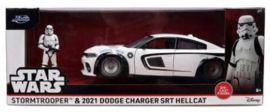 (Pre-order) Star Wars Diecast Model 1:24 Stormtrooper Dodge Charger SRT Hellcat