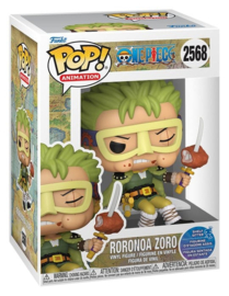 (Pre-order) One Piece POP! Animation Viny Figure Elbaph Arc Roronoa Zoro (Shelf Sitter) 9 cm 