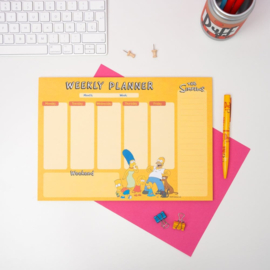 (Pre-order) The Simpsons Weekly Planner A4
