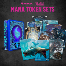 PRE-ORDER Magic the Gathering Dice and Token Pack Blue Mana