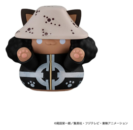 (Pre-order) One Piece Mega Cat Project Nyan Piece Nyan! Luffy & the Seven Warlords of the Sea Mini Figures 3 cm Blind Box Display (8) (Repeat)