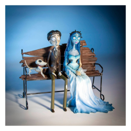 (Pre-order) Corpse Bride Gift Set figure & Keyring Victor & Emily