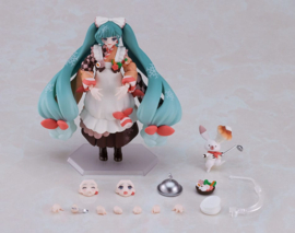 PRE-ORDER Character Vocal Series 01: Hatsune Miku Figma Action Figure Snow Miku: Winter Delicacy Ver. 14 cm