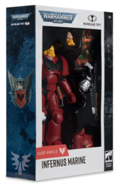 (Pre-order) Warhammer 40,000 Action Figure Infernus Marine (Blood Angels) 18 cm