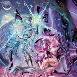 (Pre-order) Marvel Fine Art Print Death of the Silver Surfer 41 x 61 cm - unframed