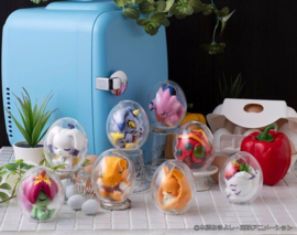 (Pre-order) Digimon Adventure Mega Egg Figure Mini Figures Good Night Digicolle! 8 cm Blind Box Display (8)