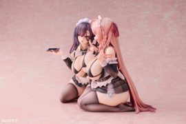 (Pre-order) Original Character PVC Statues 1/5 2-Set Koho Miya & Otsuhane Fuwari illustration by Ninoude 18 cm    
