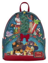 (Pre-order) Lilo & Stitch by Loungefly Mini Backpack Holiday Celebration
