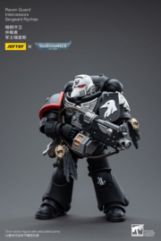 PRE-ORDER Warhammer 40k Action Figure 1/18 Raven Guard Intercessors Sergeant Rychas 12 cm