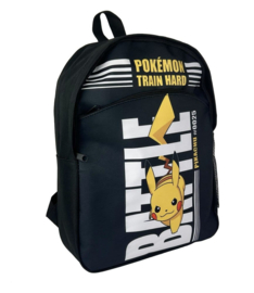 (Pre-order) PokÃ©mon Backpack PokÃ©mon Train Hard Black