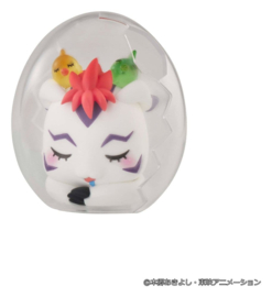 (Pre-order) Digimon Adventure Mega Egg Figure Mini Figures Good Night Digicolle! 8 cm Blind Box Display (8)