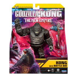 (Pre-order) Godzilla x Kong: The New Empire Action Figure Kong with Battle Axe 15 cm