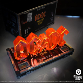AC/DC Rock Ikonz On Tour Statue PWR UP Tour Road Case