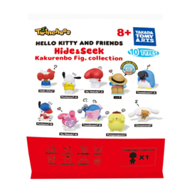 (Pre-order) Sanrio Twinchees Mini Figures Hello Kitty & Friends Hide Â´nÂ´ Seek 5 cm Display (24)