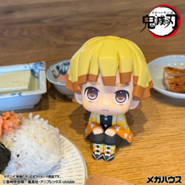 (Pre-order) Demon Slayer: Kimetsu no Yaiba Look Up PVC Figures 2-Pack Zenitsu Agatsuma Grumpy Ver. & Kaigaku 11 cm (with gift)