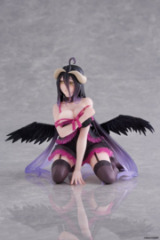 (Pre-order) Overlord Desktop Cute PVC Figure Albedo (Negligee ver.) 13 cm