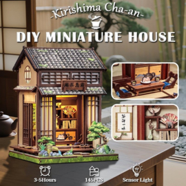 (Pre-order) Miniature House Model Kit Kirishima Cha-an 19 x 14 cm