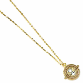 (Pre-order) Harry Potter Pendant & Necklace Fixed Time Turner (gold plated)