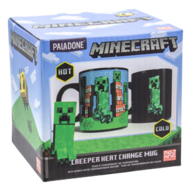 (Pre-order) Minecraft Heat Change Mug Creeper