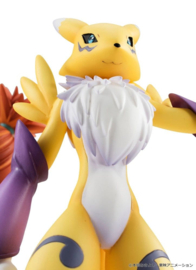 (Pre-order) Digimon Tamers G.E.M. Series PVC Figure Renamon & Ruki Makino 13 cm (Repeat)
