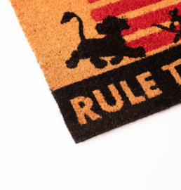 (Pre-order) Disney The Lion King Doormat Rule The Jungle 40 x 60 cm