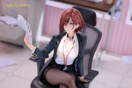 (Pre-order) The Idolmaster Shiny Colors x Mahjong Soul PVC Figure 1/7 Madoka Higuchi Effortless Work Ver. 21 cm