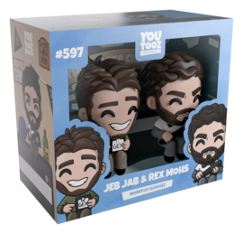 (Pre-order) Scott the Woz Vinyl Figures Jeb Jab & Rex Mohs Monitor Buddiez 6 cm