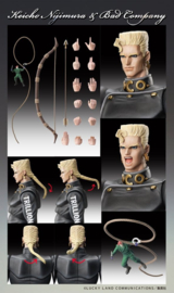 (Pre-order) JoJo's Bizarre Adventure: Diamond Is Unbreakable Action Figure Chozokado Keicho Nijimura & Bad Company 17 cm