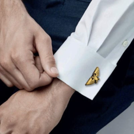 (Pre-order) Warhammer 40,000 Cufflinks Imperium 