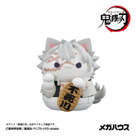 (Pre-order) Demon Slayer: Kimetsu no Yaiba Mega Cat Project Minifigures 6 cm Demon Slayer Fortune Cats ver. 02 Blind Box Display (8) (Repeat)