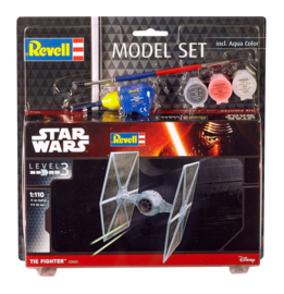 (Pre-order) Star Wars Model Kit 1/110 Model Set TIE Fighter 9 cm