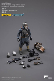 (Pre-order) Warhammer 40k Action Figure 1/18 Death Korps of Krieg Veteran Squad Guardsman Demolitions Specialist 10 cm