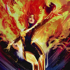 (Pre-order) Marvel X-Men Art Print Phoenix 61 x 41 cm - unframed