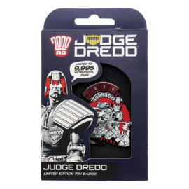 (Pre-order) 2000 AD Pin Badge Judge Dredd You're Next Punk Limited Edition