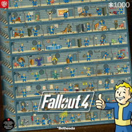 (Pre-order) Fallout 4 Puzzle Perk Poster (1000 pieces) 