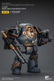 PRE-ORDER Warhammer The Horus Heresy Action Figure 1/18 Space Wolves Contemptor Dreadnought with Gravis Bolt Cannon 12 cm