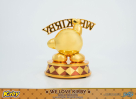 (Pre-order) Kirby DieCast Statue We Love Kirby Gold Edition 10 cm