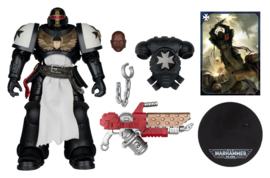 (Pre-order) Warhammer 40,000 Action Figure Primaris Crusader (Black Templars) 18 cm