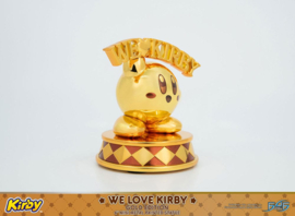 (Pre-order) Kirby DieCast Statue We Love Kirby Gold Edition 10 cm