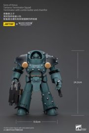 PRE-ORDER Warhammer The Horus Heresy Action Figure 1/18 Tartaros Terminator Squad Terminator With Combi-Bolter And Chainfist 12 cm