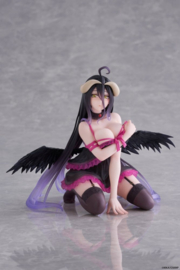 (Pre-order) Overlord Desktop Cute PVC Figure Albedo (Negligee ver.) 13 cm