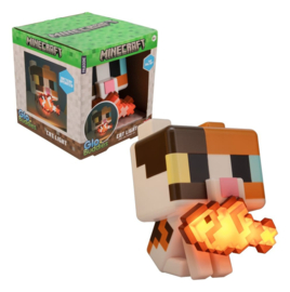 (Pre-order) Minecraft GloBuddies Light Cat 15 cm
