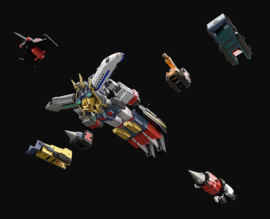 PRE-ORDER The Brave Express Might Gaine Action Figure The Gattai Might Kaiser (re-run) 25 cm