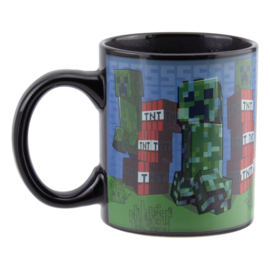 (Pre-order) Minecraft Heat Change Mug Creeper