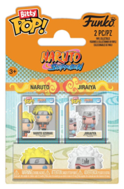 (Pre-order) Naruto Bitty POP! Vinyl Figures 2-Pack Naruto & Jiraiya 2 cm