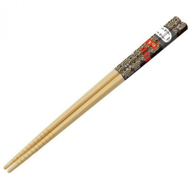 Spirited Away Bamboo Chopsticks No-Face and Soot Sprites 
