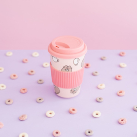 (Pre-order) Pusheen Ceramic Mug with Lid 400 ml