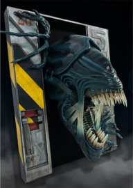 (Pre-order) Aliens Wall Sculpture 1/2 Alien Queen 51 x 41 x 25 cm