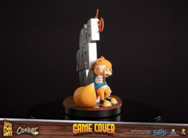 (Pre-order) ConkerÂ´s Bad Fur Day Statue Game Cover Exclusive Edition 45 cm